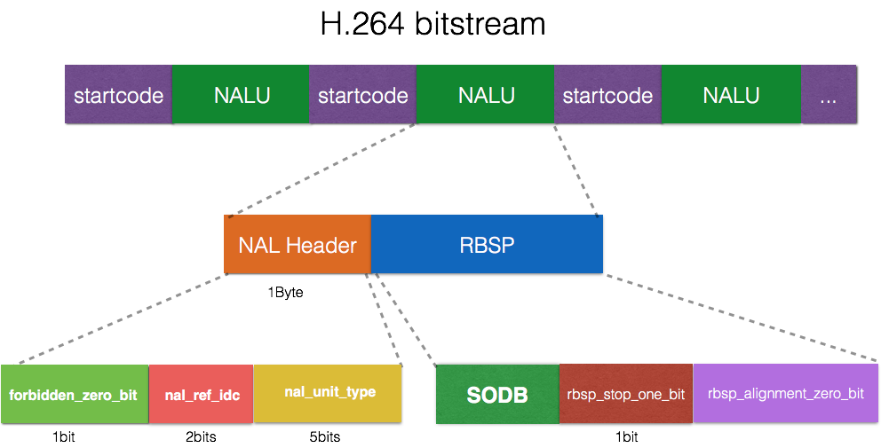SODB-RBSP-NALU-bitstream